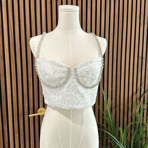 BNWOT Self Portrait crop